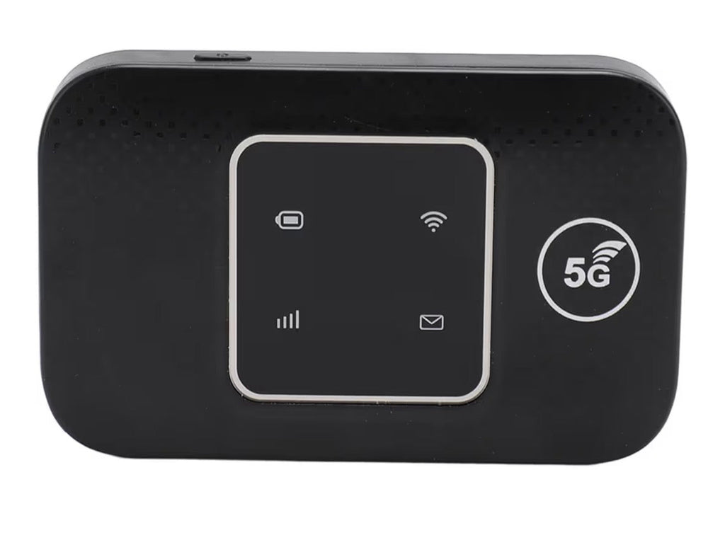 Goshyda 4G LTE Mobile WiFi Hotspot, Portable 4G Router with SIM Card Slot, Travel Hotspot Mini Router Support 10 Users, 150Mbps High Speed 4G LTE USB WiFi Modem