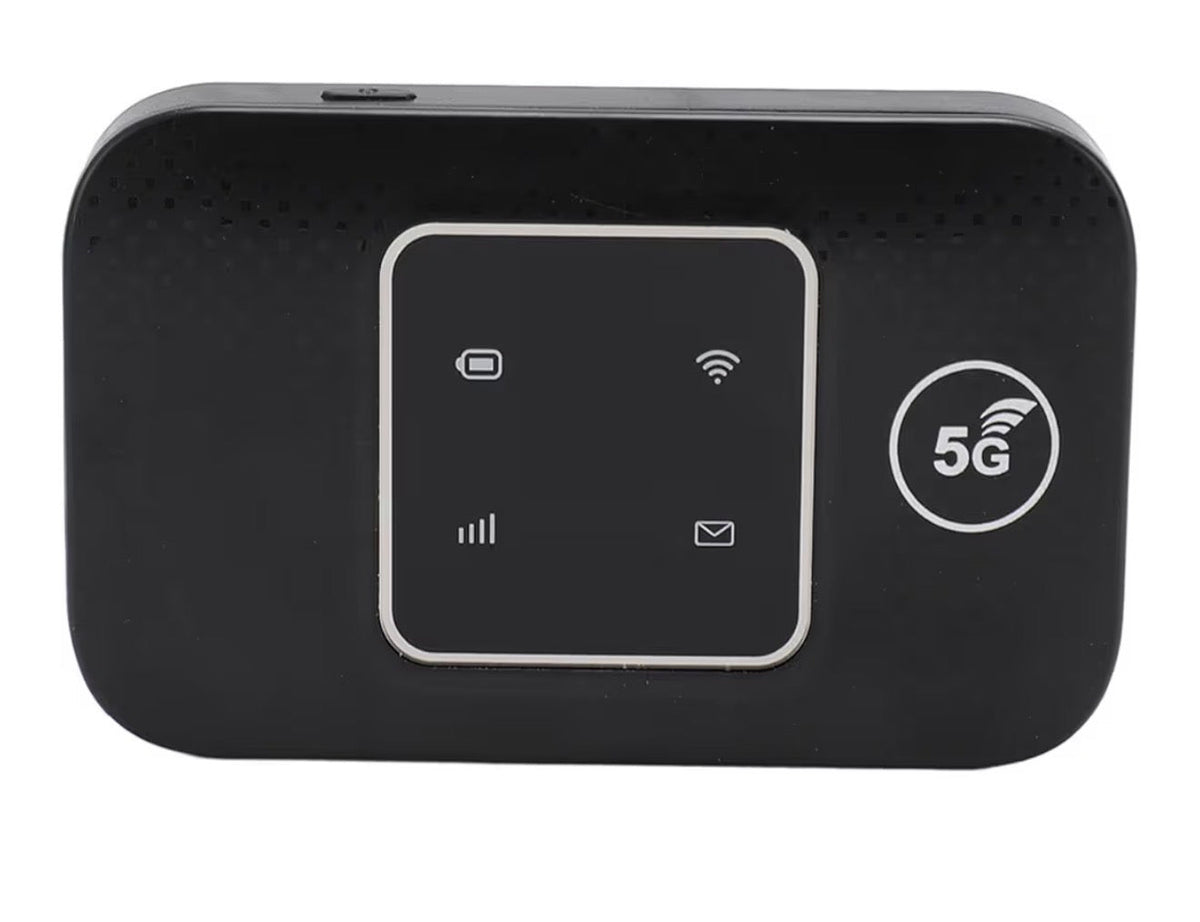 Goshyda 4G LTE Mobile WiFi Hotspot, Portable 4G Router with SIM Card Slot, Travel Hotspot Mini Router Support 10 Users, 150Mbps High Speed 4G LTE USB WiFi Modem