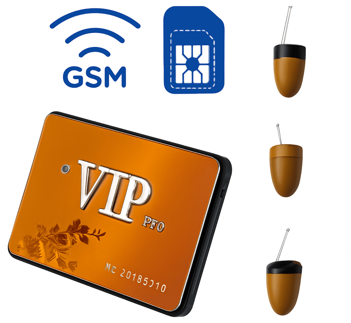 Nano GSM SIM Inductive
VIP Card With Earpiece
